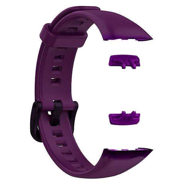 Tpu-urheiluranneke Huawei Band 6 / Band 6 Pro / Honor Band 6 -rannekkeelle Dark Purple