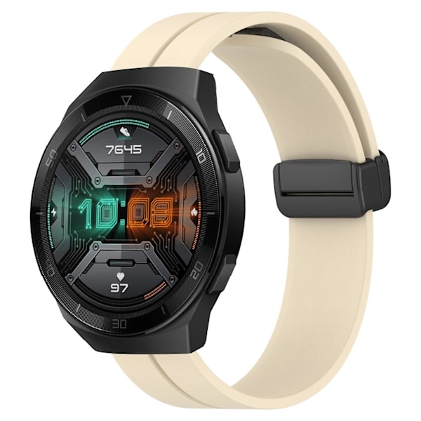 Silikonarmband för Huawei Watch GT 2E Beige