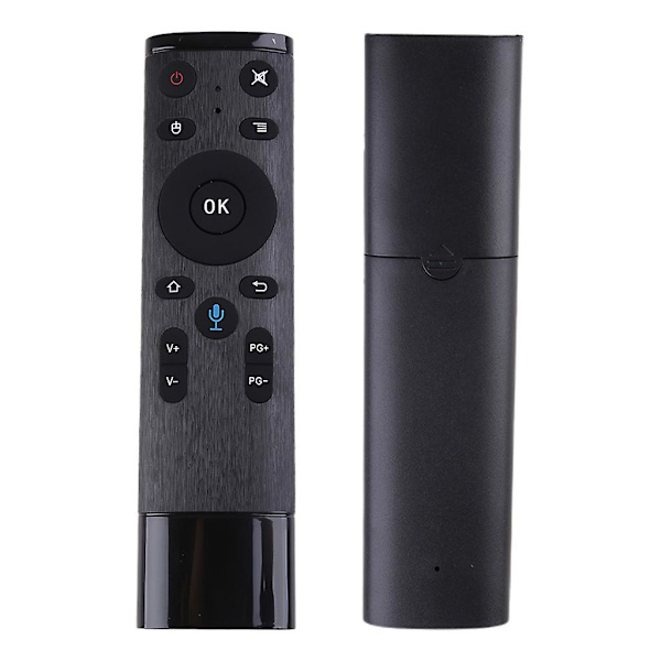 För Android Box Q5 2.4g Trådlös Iptv Röstfjärrkontroll Luftmus Black