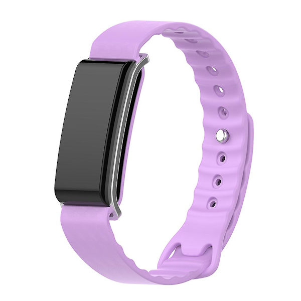 för Huawei for Honor A2 Slitstark rem Dropsäkert armband Svettsäker Loop Wristb Purple
