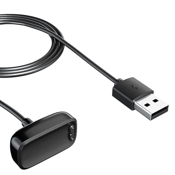 Lader kompatibel for Fitbit Charge 5, erstatning for USB-laderadapter Ladeledning Ladekabel for Charge5 Advanced Fitness & Health Tracker (2-pc.