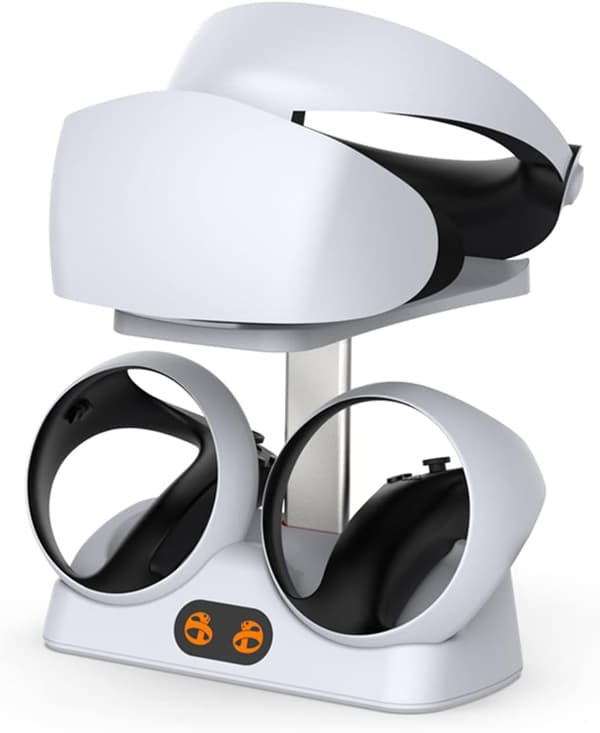 Oplader - Med LED-display til Playstation VR 2