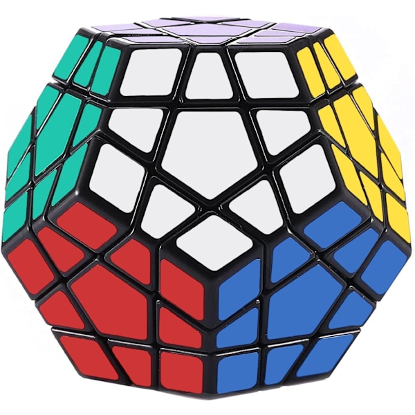3X3 Megaminx Hastighetsterning Puslespill, Svart