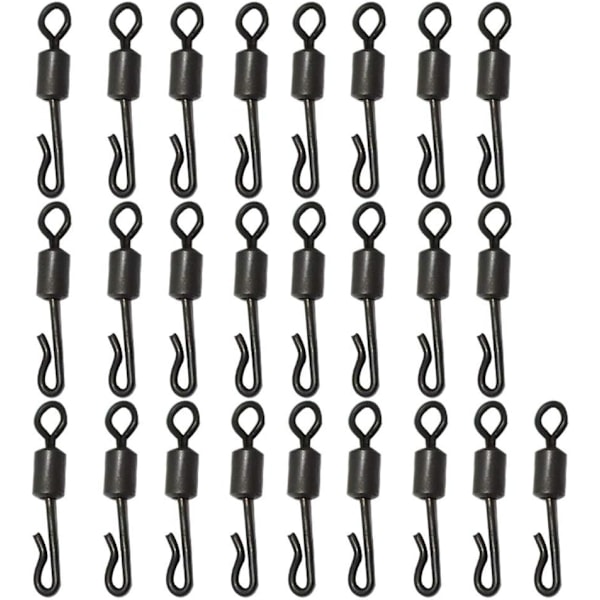 Hurtigkoblingssvivler for karpefiske (assortert)