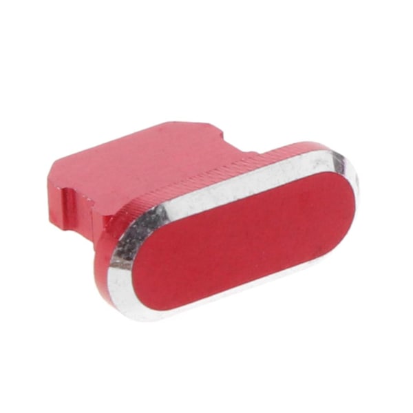 Mini pölypistokkeet USB-latausportin pölysuoja suojus puhelimelle Red