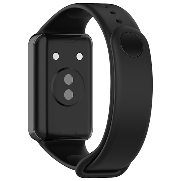Mjuk TPU-justerbart armband för Honor Band 9 Black