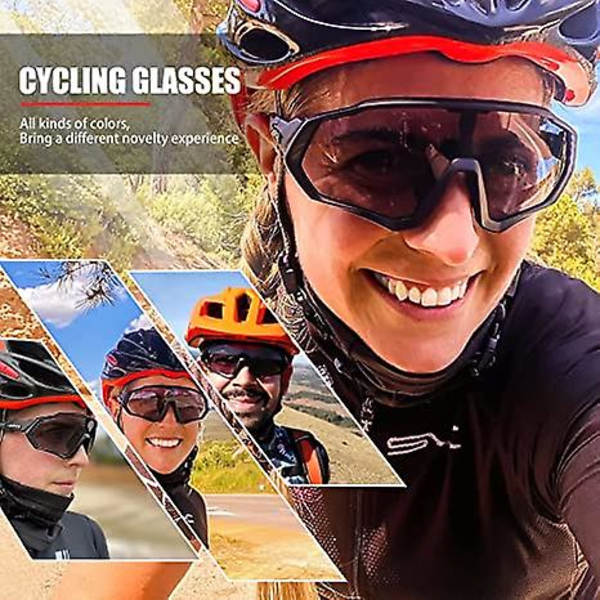 Cykelglasögon Herr Photochromic Solglasögon Dam Mtb Mountain Bike Cykel color 2