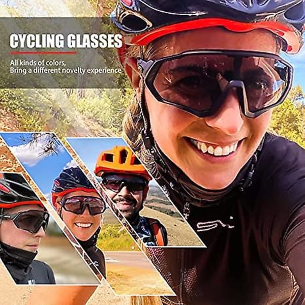 Pyöräilylasit Miesten Photochromic Aurinkolasit Naiset Mtb Maastopyörä Polkupyörä color 2