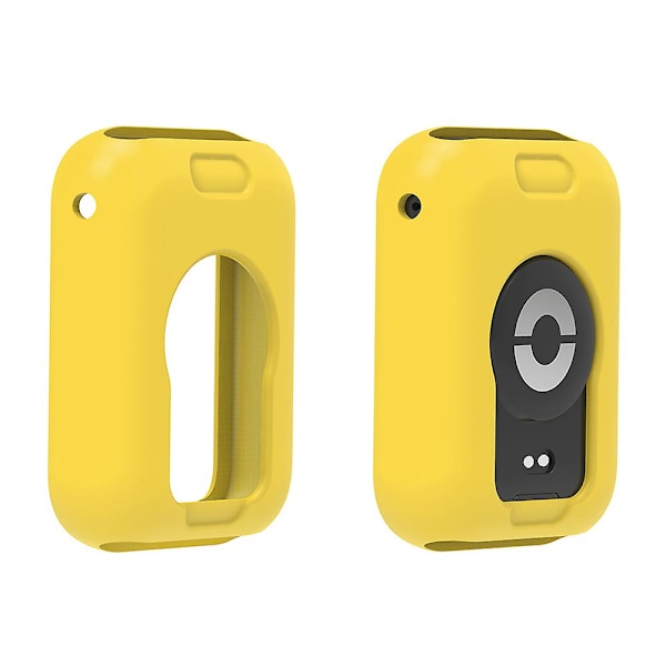 Blødt silikoneetui til Xiaomi Smart Band 8 Pro, stødsikkert smartwatch-rammecover Yellow