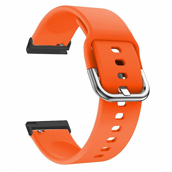 24mm justerbart silikonarmband för Suunto Spartan Sport Wrist Hr Baro / Suunto 7 Orange
