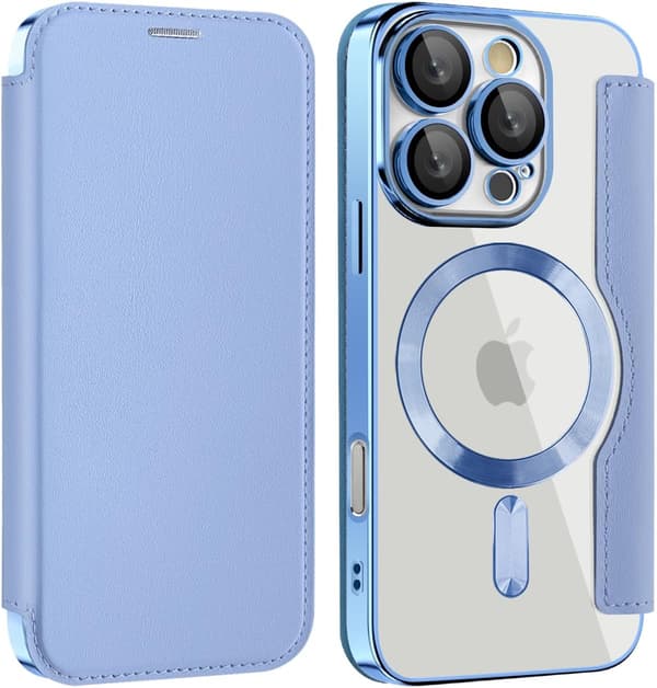 Fodral för iPhone 16 Pro Max kompatibel med Magsafe (blå)