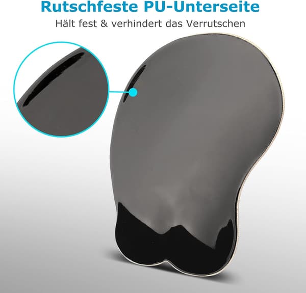 Musematte - 3D Ergonomisk Med Gel Håndleddsstøtte (4)