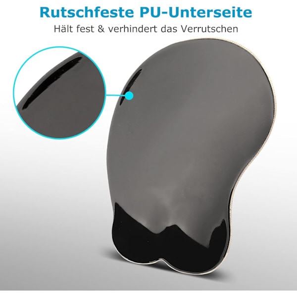 Musematte - 3D Ergonomisk Med Gel Håndleddsstøtte (7)