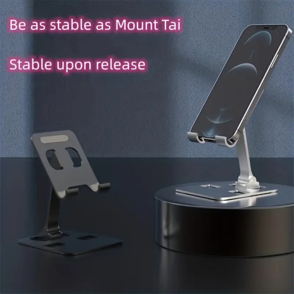 Tablet Computer Bordstand i Aluminiumlegering (Sølv)