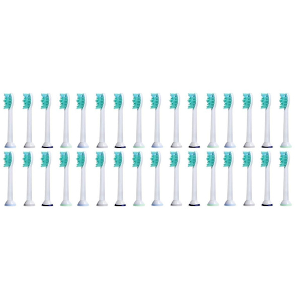 Sonicare-kompatible udskiftningstandbørstehoveder - 4, 8, 12, 16, 20, 24 eller 32 stk. 24 pack