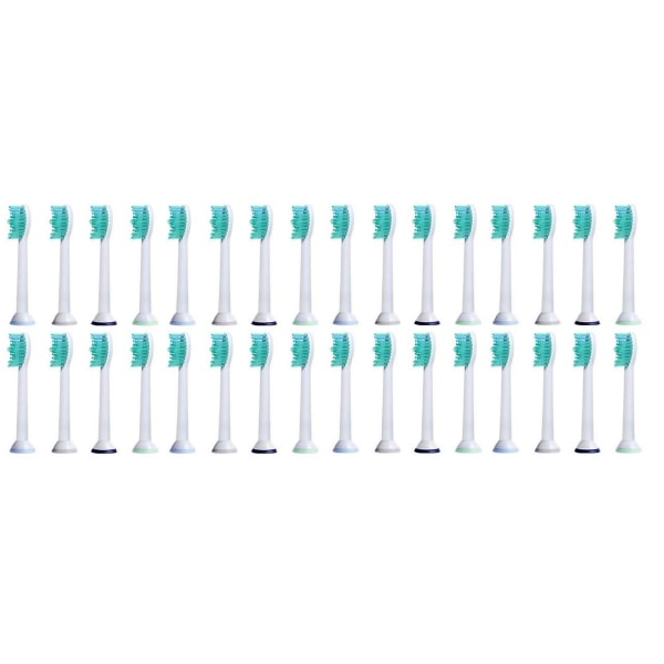 Sonicare-yhteensopivat korvaavat hammasharjan päät - 4, 8, 12, 16, 20. 24 tai 32 pakkaus 24 pack