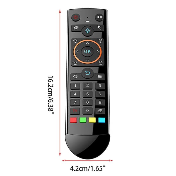 For Smart Voice Remote Control Air Mouse til Tox1 Android Tv Box Vs G20s Pro Backlit version