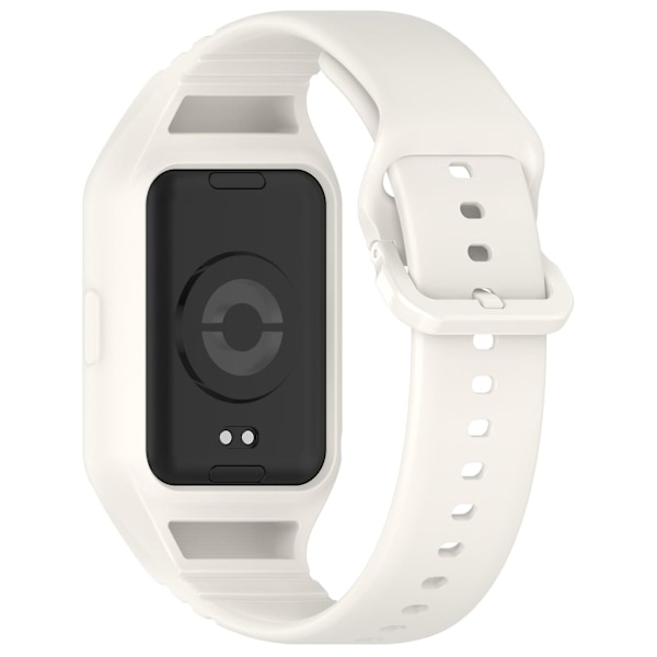 Enkel justerbar klockarmband i flexibelt silikon för Xiaomi Smart Band 8 Pro Beige