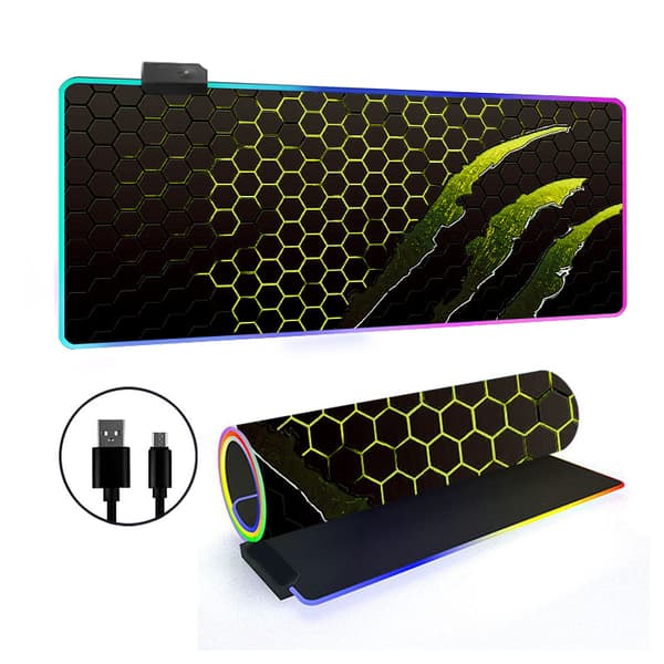 Musematte - Med Rgb 14 Lysmodus Sklisikker Base (Stil 32, 300*700*3Mm)