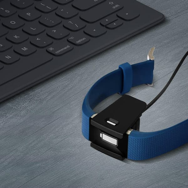 Fitbit Charge 2 Charge System Kabelklämma Längd 58 cm - Svart