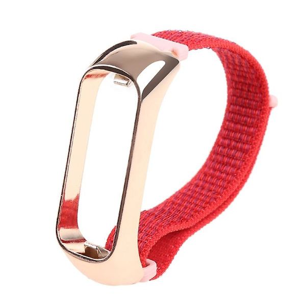 Nylon passform för GalaxyFit2 SM R220 Watch Hållbart armband Red