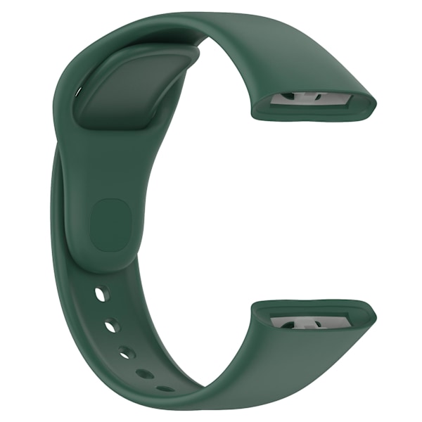 Til Xiaomi Redmi Watch 3/Mi Watch Lite 3 Silikone Urrem Udskiftning Rem Blackish Green