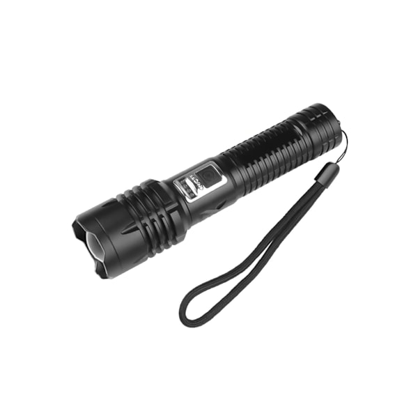 LED Lommelygter Genopladelig Lygte Høj Lumen Kraftige Lommelygter Super Lys Taktisk Lommelygte Zoombar Lommelygte Vandtæt