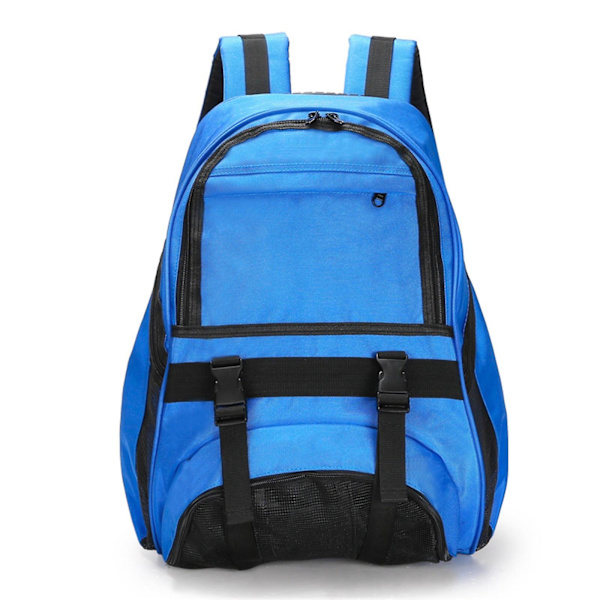 Ungdomsbasketball Ryggsekk Fotball Ryggsekk Og Vesker For Basketball Volleyball Fotball Sports Inkluderer Separate Knotter For Sko Og Baller Blue