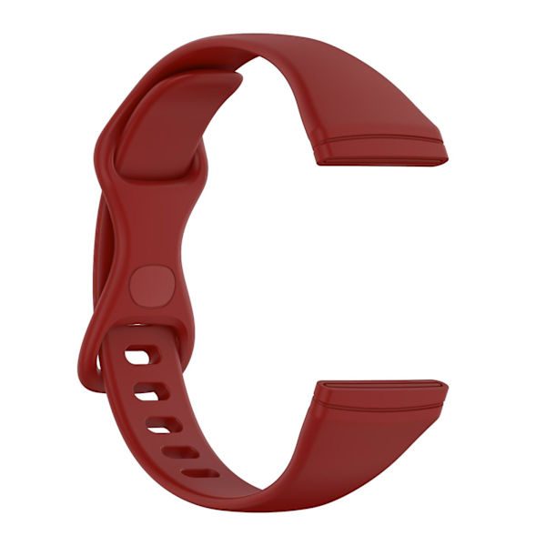 Til Fitbit Versa 4 / Versa 3 / Sense TPU-urrem S Dark Red