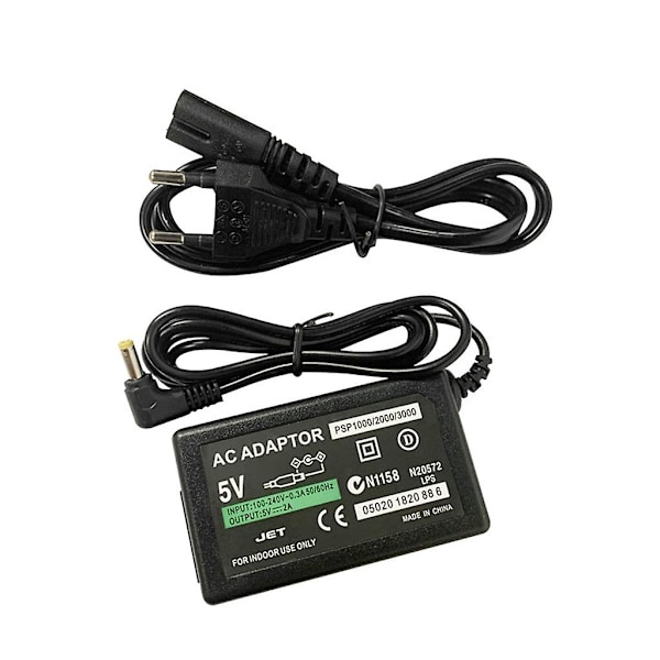 Charger Ac Power Adapter Cord For Psp 1000 / 2000 / 3000 EU