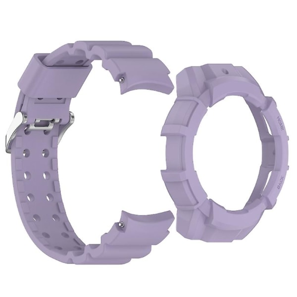 Dammtät hölje för Watch 6 40 mm Smartwatch Case och watch Purple