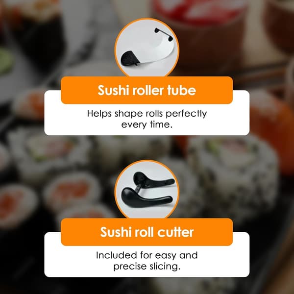1 STK DIY Rullehjul Sushi Maker