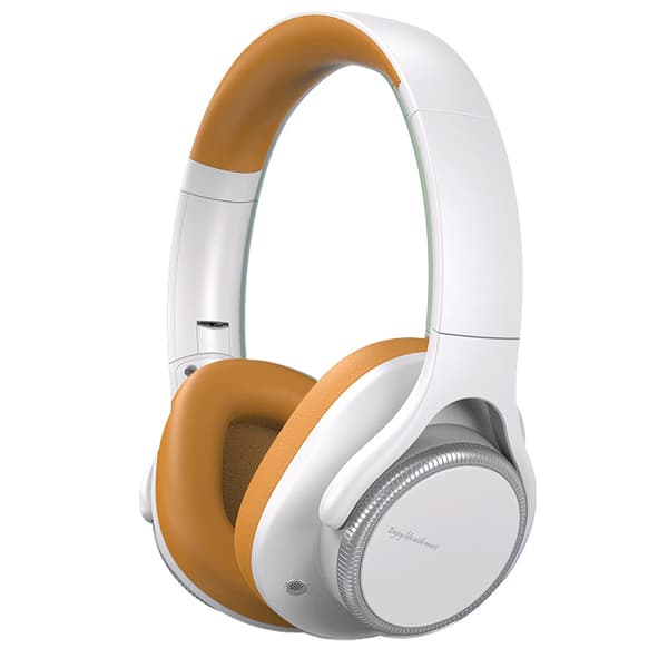 True Wireless Bluetooth-hörlurar - B15, roterande volymratt Anc Active Noise med mikrofon (gul)