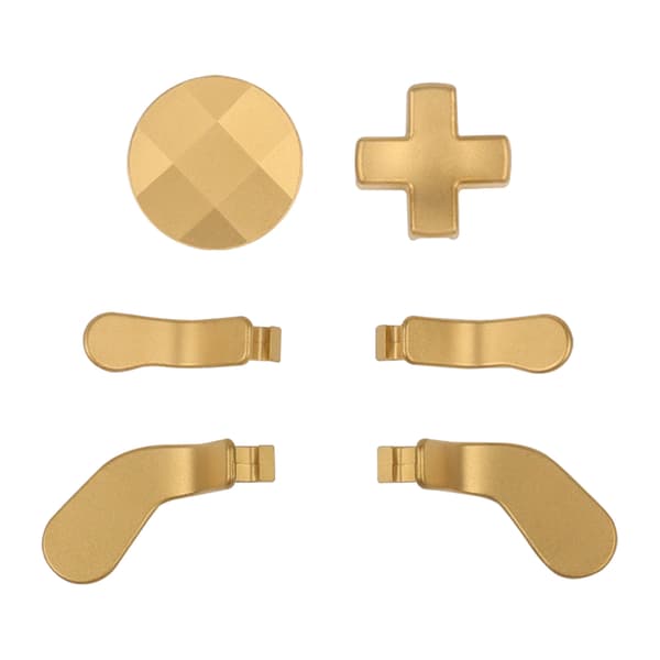 6-i-1 Thumbsticks reservedele passer til Xbox One Elite Series 2 Controller (Guld)