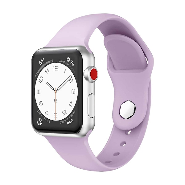 Justerbar urrem til Apple Watch Ultra 49mm med sekskantet studs i grøn Purple E Apple Watch Ultra 49mm