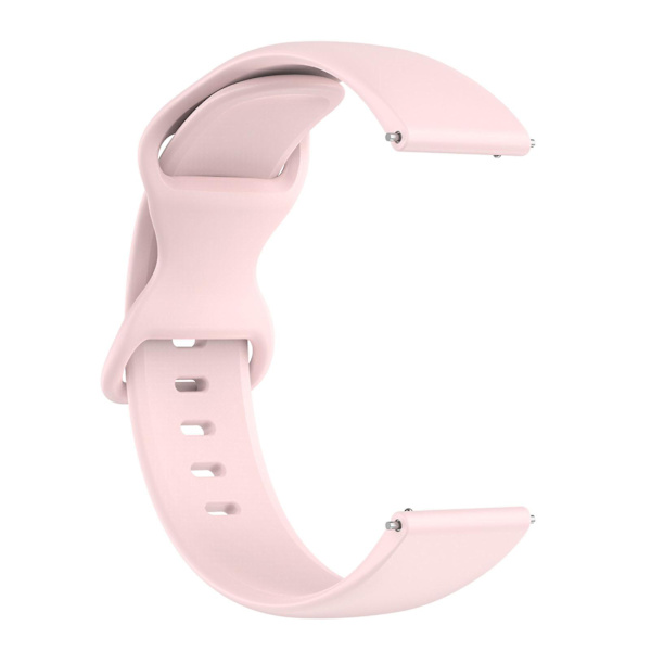 Sport Band Armband för AmazfitBip3 Silica Strap Bälte för Smart Watch Soft Brac Red M