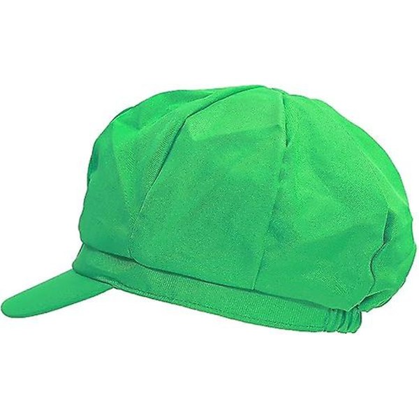 Klassisk Super Bro Hat Cap til Halloween kostume green