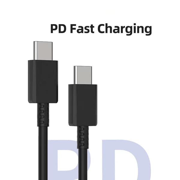 25W USB-opladerkit, med 1M USB C-opladerkabel