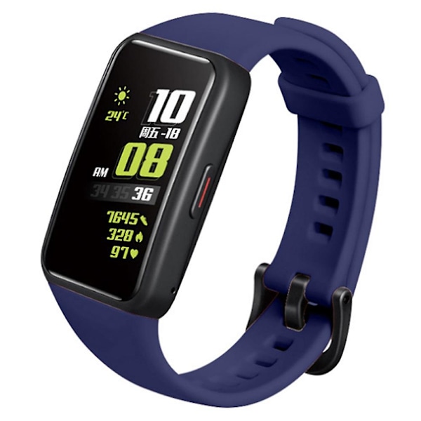 Tpu Sport Rem för Huawei Band 6 / Band 6 Pro / Honor Band 6 Midnight Blue