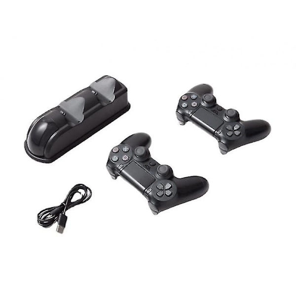 Trådløs Gamepad Controle Oplader Usb Dual Controllere Gaming Ladeholder Holder Fast Charging Dock Gamepad Holder Base Stander