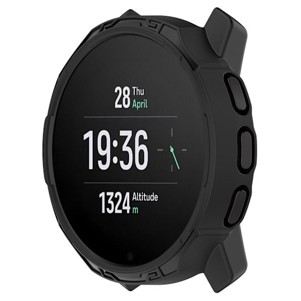 Anti-drop TPU-skyddsfodral för SUUNTO 9 Peak/9 Peak Pro Black