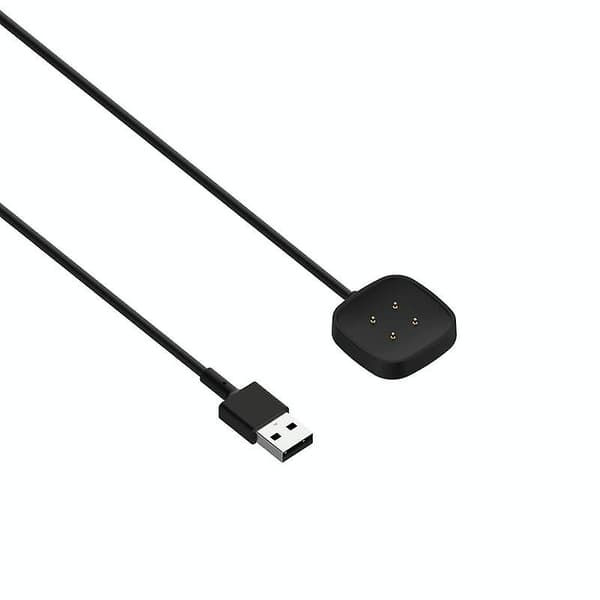 Til Fitbit Versa 3 / Fitbit Sense Smart Watch Bærbar Magnetisk Vuggeoplader USB Opladerkabel (30cm)