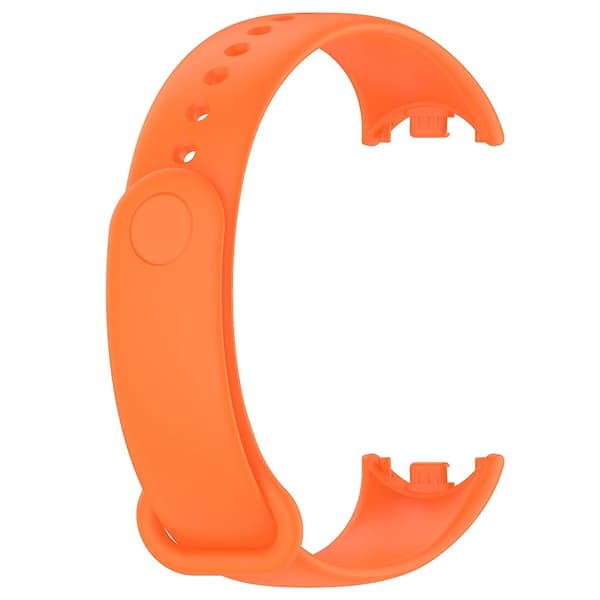 Silikoneprop urrem til Xiaomi Mi Band 8 Orange