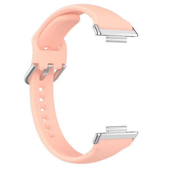 For Huawei Watch Fit 2 Silikon Watch Band Quick Release Sport Strap Replacement Armbånd Light pink, Light Pink M Huawei Watch Fit 2