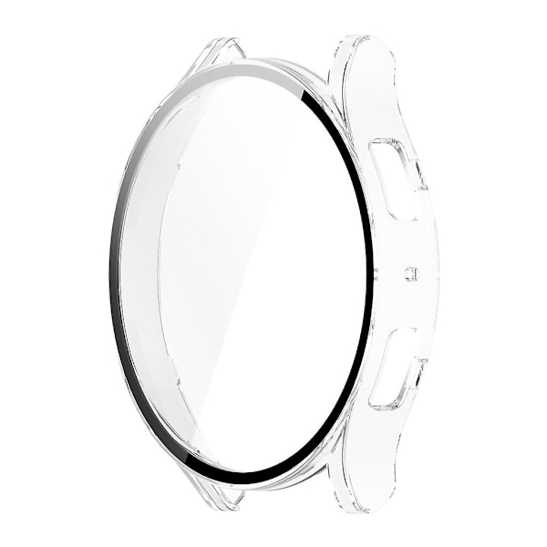 För GalaxyWatch 6 Screen Protector Tempered Film+ Case Allinclusive Bumper Shell Transparent 44mm