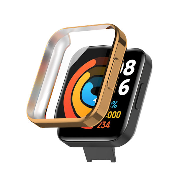 Skyddande fodral för Redmi Watch2 Lite Rose Gold