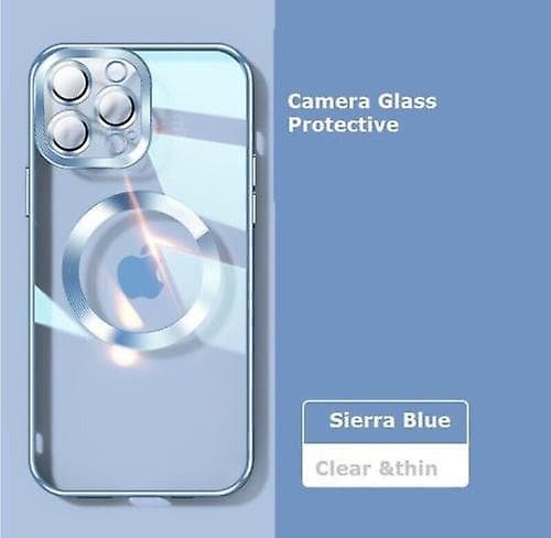 Ny versjon 2.0 rent objektiv for etui med kamerabeskyttelse For iPhone 12 Pro Max Sierra