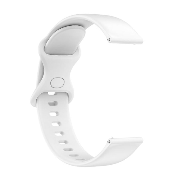 För AmazfitBip3 Watch Silikon Loop Strap Armband Svettsäker Modearmband White