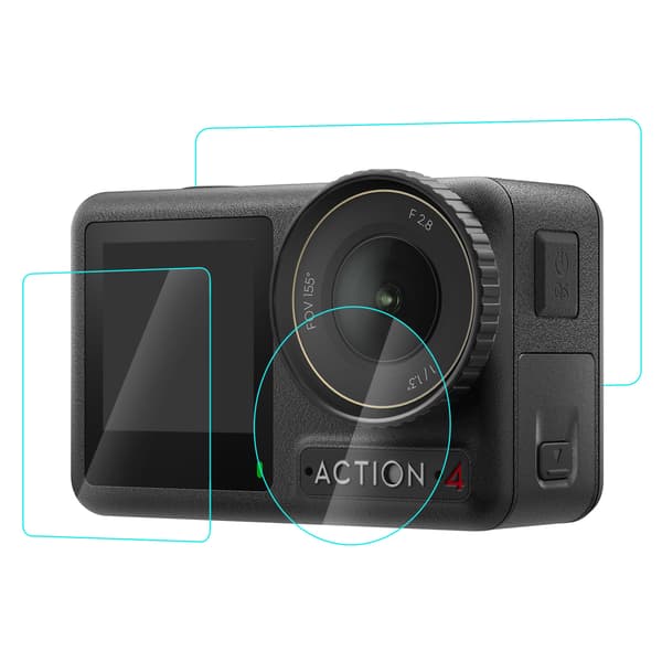 Linsskydd - Skyddsfilmer för Dji Osmo Action 4