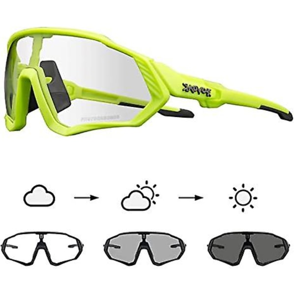 Pyöräilylasit Miesten Photochromic Aurinkolasit Naiset Mtb Maastopyörä Polkupyörä color 10